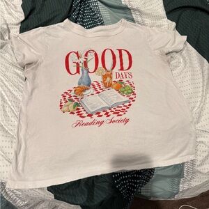 Good Days Reading Society Shirt - White